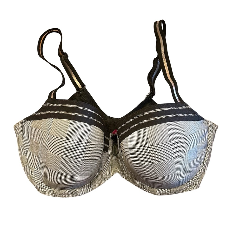 Prima Donna Twist Black and White Patterned Bra